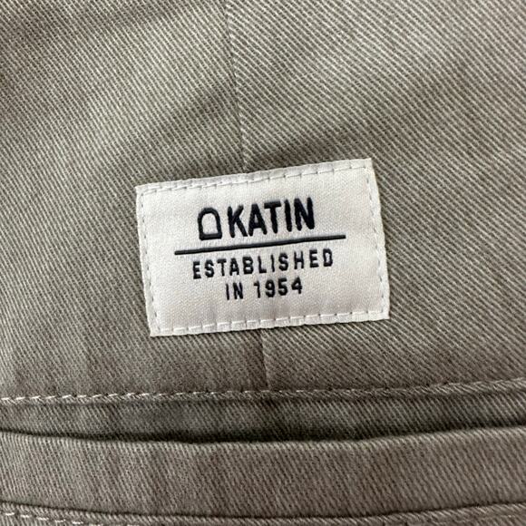 Katin Men's Shorts Size 34 American Surf Company Taupe Khaki Brown Utility Hike - Picture 5 of 9